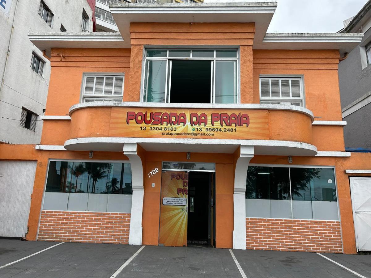 Pousada Da Praia São Vicente Exterior foto