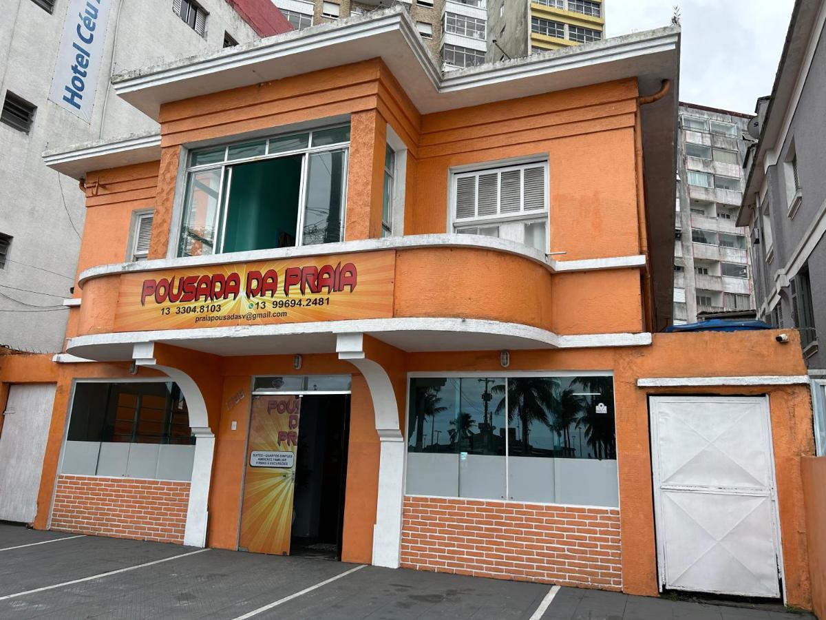 Pousada Da Praia São Vicente Exterior foto